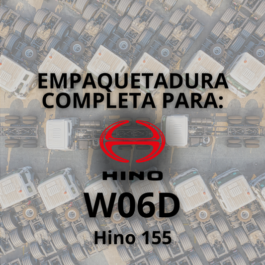 EMPAQUETADURA PARA: HINO W06/155